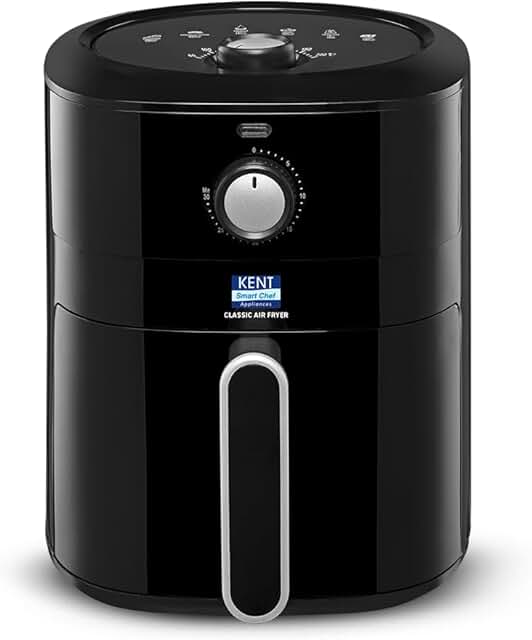 KENT Classic Hot Air Fryer 4L 1300 W | 80% Less Oil | Instant Electric Air Fryer…