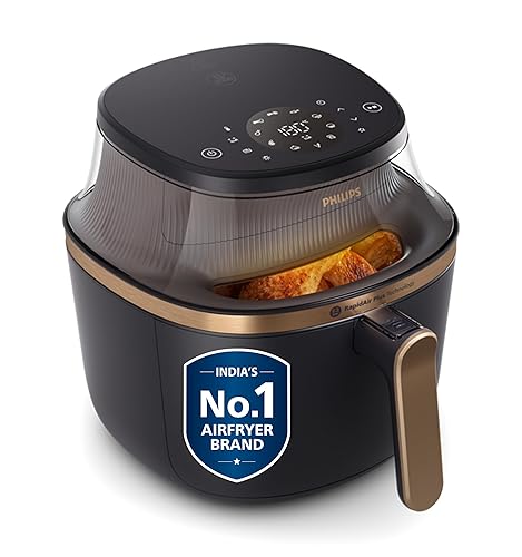 Philips Air Fryer Oven 7.2L with See Through Window, 16-in-1 Functions: Airfry,…
