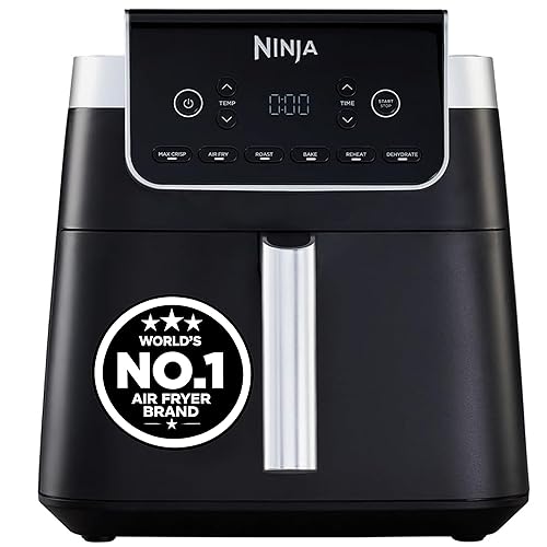 Ninja Air Fryer MAX PRO 6.2L (AF180IN) 2000W Max Crisp Technology Variable Air…