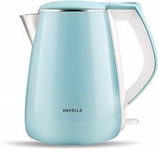 Havells Aqua Plus Electric Kettle 1.2 Litre, 1250 Watt | 304 Stainless Steel…