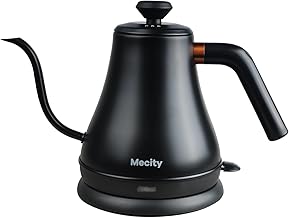 Mecity Electric Kettle Gooseneck Water Kettle Stainless Steel Tea Kettle Water…