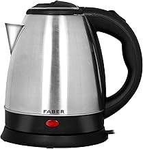 Faber 1.5L Electric Kettle | Boil Water, Make Tea, Coffee, Instant Noodles, Soup…