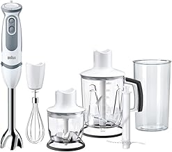 Braun Multiquick 5 MQ 5245 Vario Hand Blender, 1000 Watts, 21 speed,…