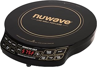 Nuwave Gold Precision Induction Cooktop, Portable, Large 8 Heating Coil 1500 Watts
