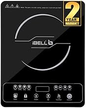 iBELL 20YO Induction Cooktop 2000 W Double/Single Coil Electric Stove with Full…