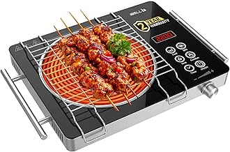 iBELL IBL CROWN 22 Infrared Induction Cooktop – 2000W, Temperature Control, Touch…