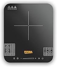 Hawkins Futura Single Induction Hob, 2000-W Cooktop with 20 Power Settings,…