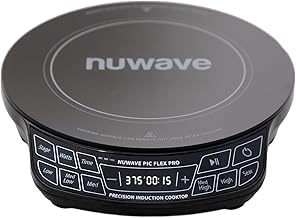 Nuwave Flex Pro 10.25” Precision Induction Cooktop with IMD Touch Display, LED,…