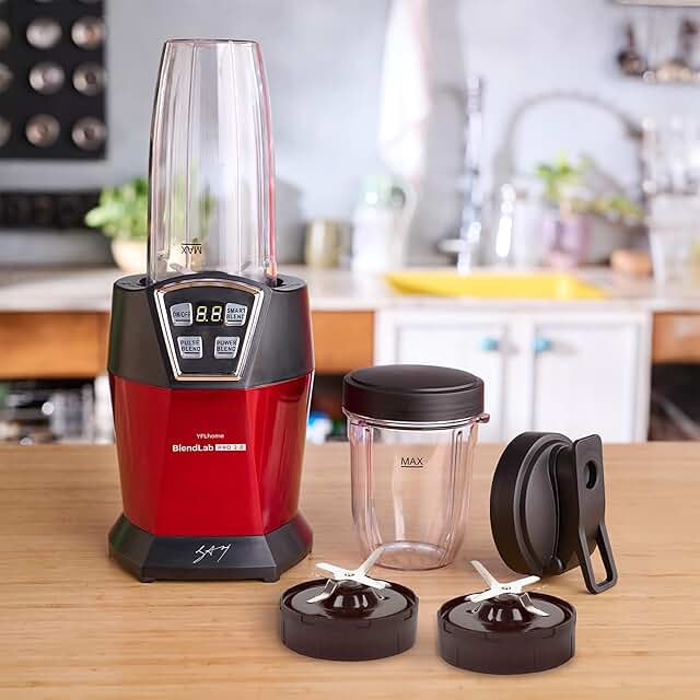 YFL Home by Chef Sanjyot Keer BlendLab Pro 2.0 Mixer Grinder, 1200W Blender for…