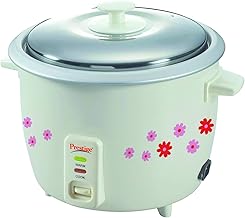 Prestige Delight lite Electric Rice Cooker, PRWO 1.8-2 SR, White