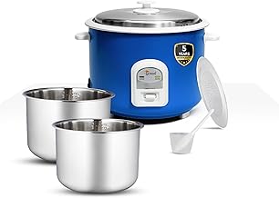 ULTRON 1.8L Automatic Electric Rice Cooker with Double Aluminium Pot | Auto Cook…